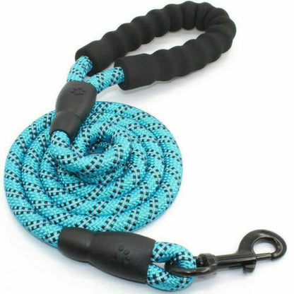 Reflective Nylon Braided Traction Dog Leash: Sturdy and Reliable big dogs big hugs, Ltd.