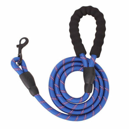 Reflective Nylon Braided Traction Dog Leash: Sturdy and Reliable big dogs big hugs, Ltd.