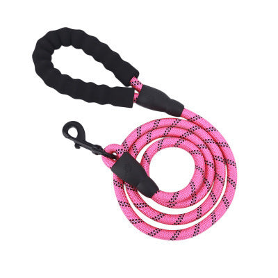 Reflective Nylon Braided Traction Dog Leash: Sturdy and Reliable big dogs big hugs, Ltd.