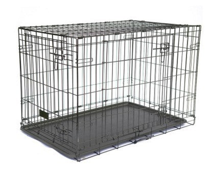 Spacious and Secure Metal Dog Kennel for Home and Travel big dogs big hugs, Ltd.