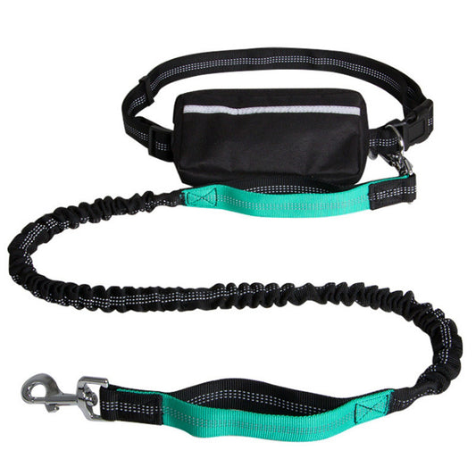 Nylon Reflective Retractable Running Hands Free Dog Leash big dogs big hugs, Ltd.