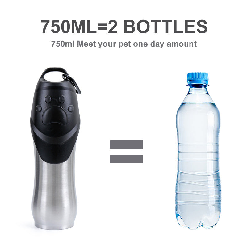 Stainless Steel Pets Drinking Water Bottle big dogs big hugs, Ltd.