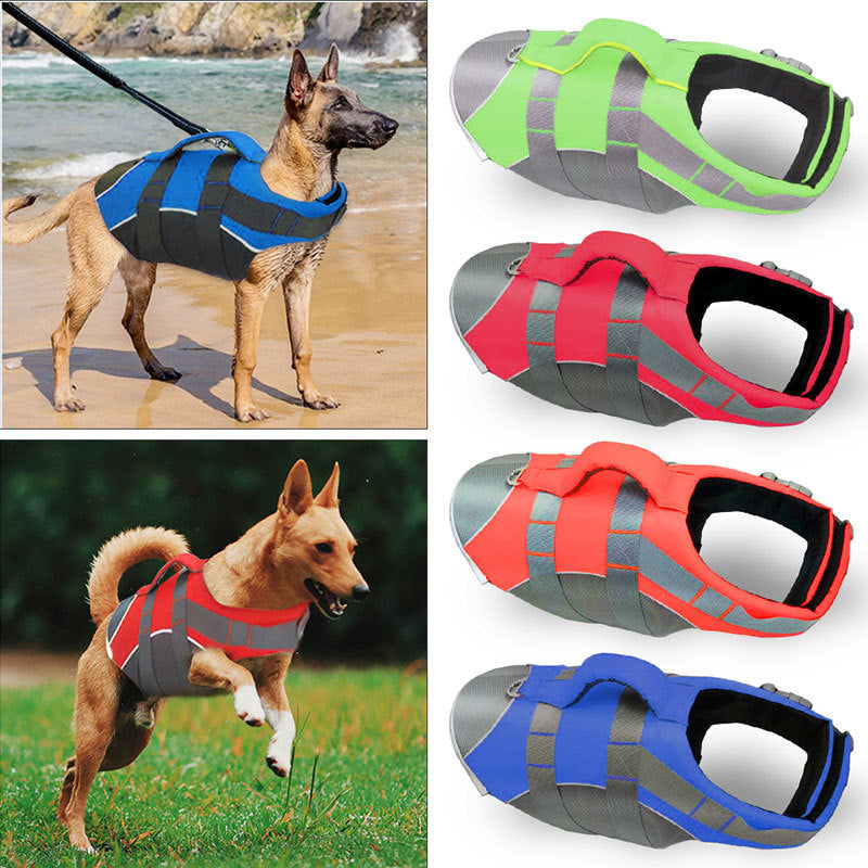 Adjustable Dog Life Jacket for Water Safety: Reflective Strips and Front Float big dogs big hugs, Ltd.