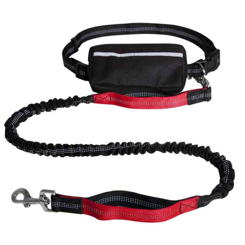 Nylon Reflective Retractable Running Hands Free Dog Leash big dogs big hugs, Ltd.