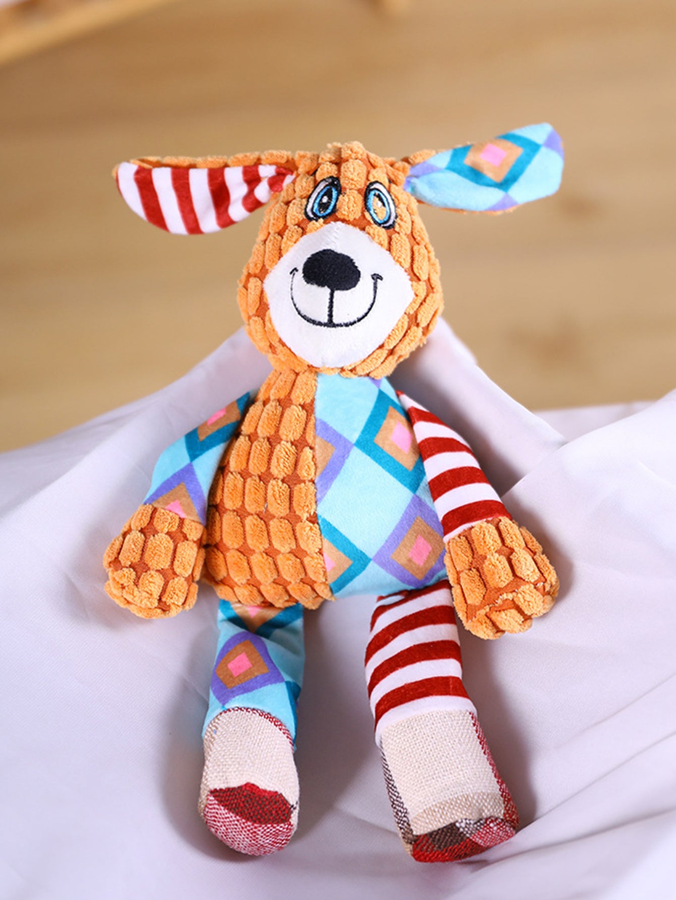 Animal Plush Dog Squeaky Toy: Puppy Chew Toy, Bite-Resistant big dogs big hugs, Ltd.