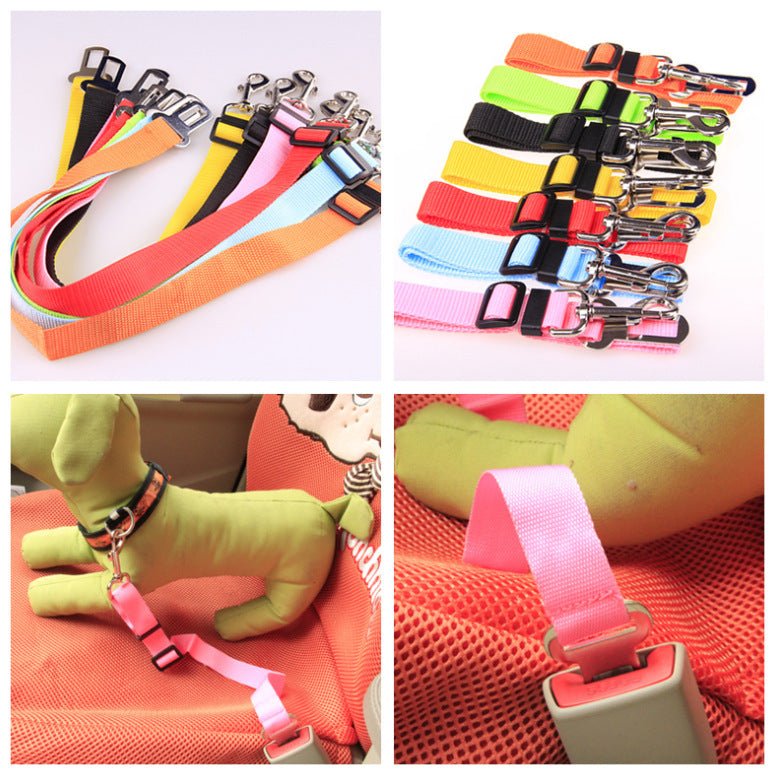 Adjustable Dog Pet Car Safety Seat Belt Restraint Lead Travel Leash big dogs big hugs, Ltd.