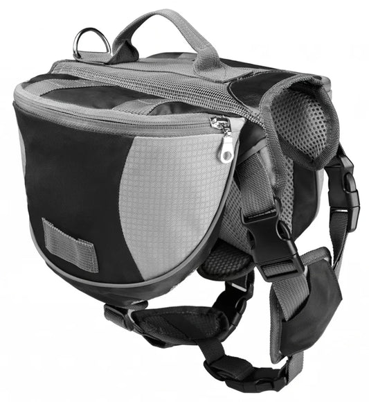 Durable Dog Backpack for Outdoor Training and Snack Carrier - Medium to Large Sizes Big Dogs Big Hugs