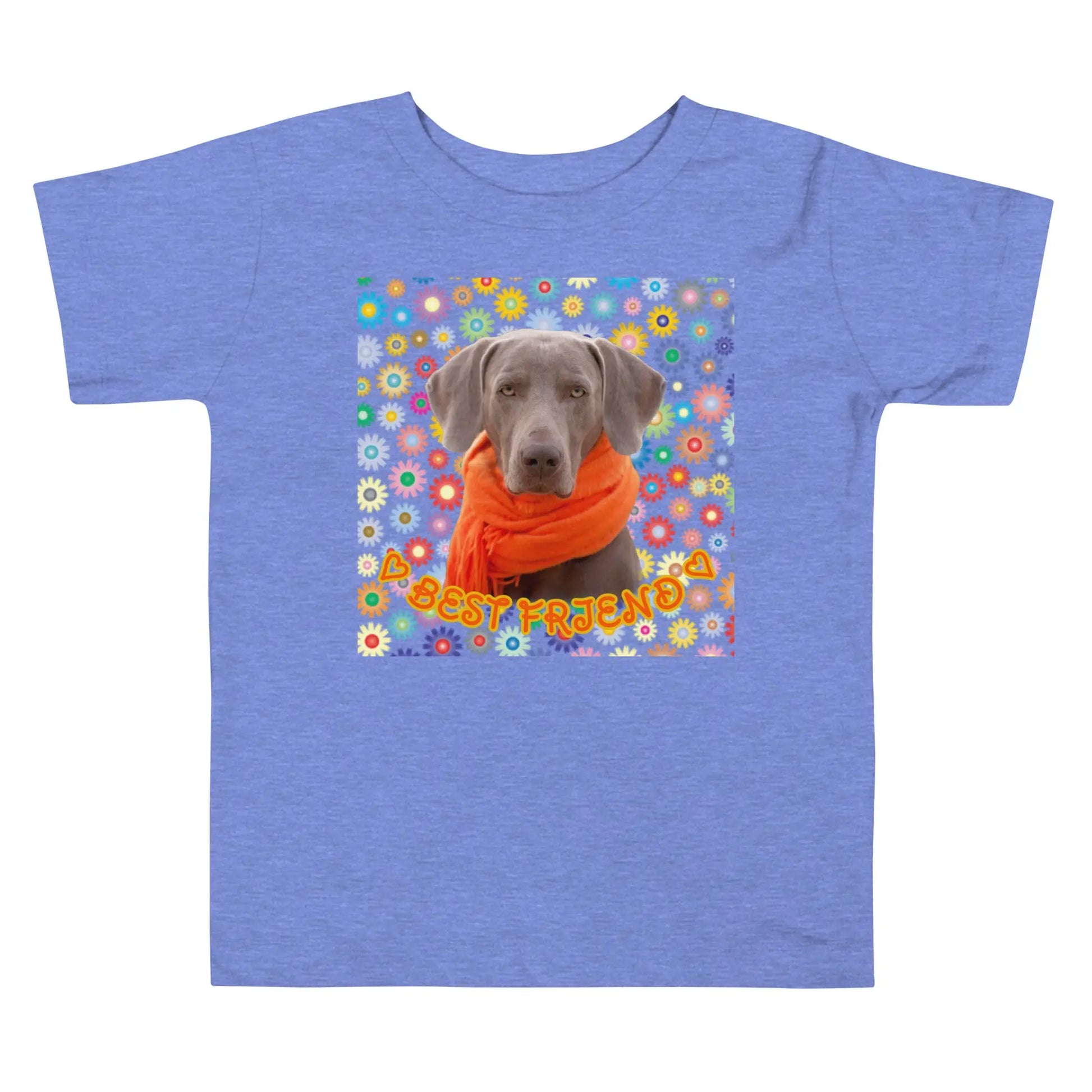 Toddler Short Sleeve Tee: Viszla-Best Friend Big Dogs Big Hugs, Ltd.