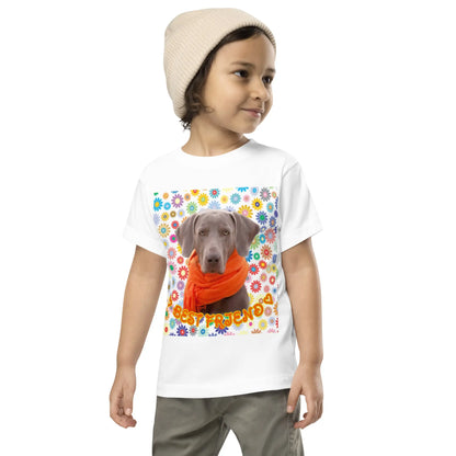 Toddler Short Sleeve Tee: Viszla-Best Friend Big Dogs Big Hugs, Ltd.