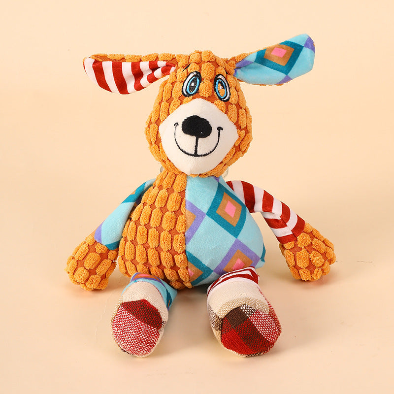 Animal Plush Dog Squeaky Toy: Puppy Chew Toy, Bite-Resistant big dogs big hugs, Ltd.