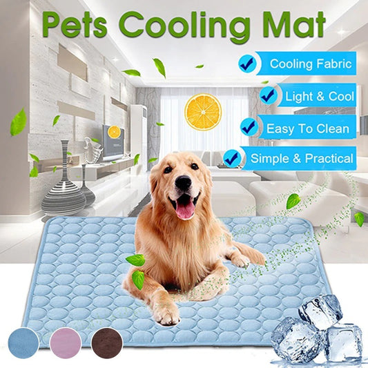 Dog Cooling Mat: Non-Toxic Ice Silk Pad for Pets big dogs big hugs, Ltd.