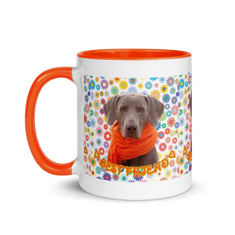 Mug Colour Inside: Viszla-Best Friend Big Dogs Big Hugs, Ltd.