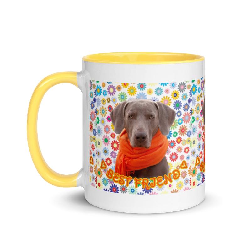 Mug Colour Inside: Viszla-Best Friend Big Dogs Big Hugs, Ltd.